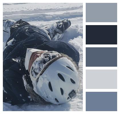 Skiing Accident Snow Skiing Image